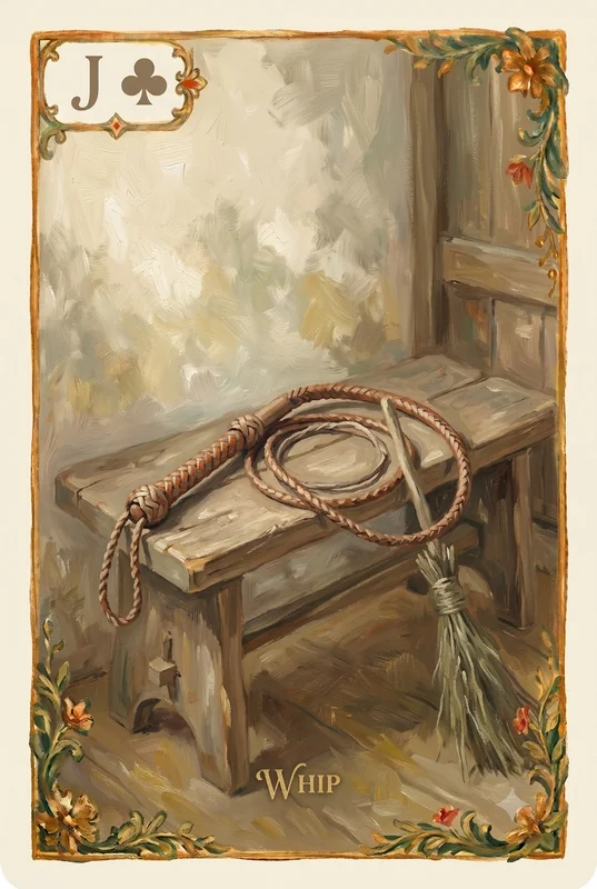 Whip — Lenormand card illustration