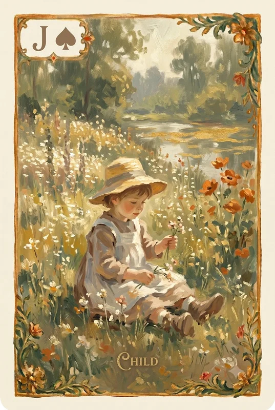 Child — Lenormand card illustration