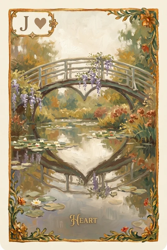 Heart — Lenormand card illustration