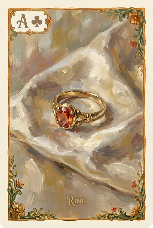 Ring — Lenormand card illustration