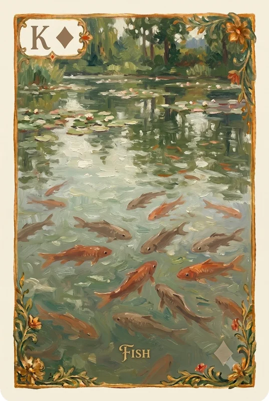 Fish — Lenormand card illustration